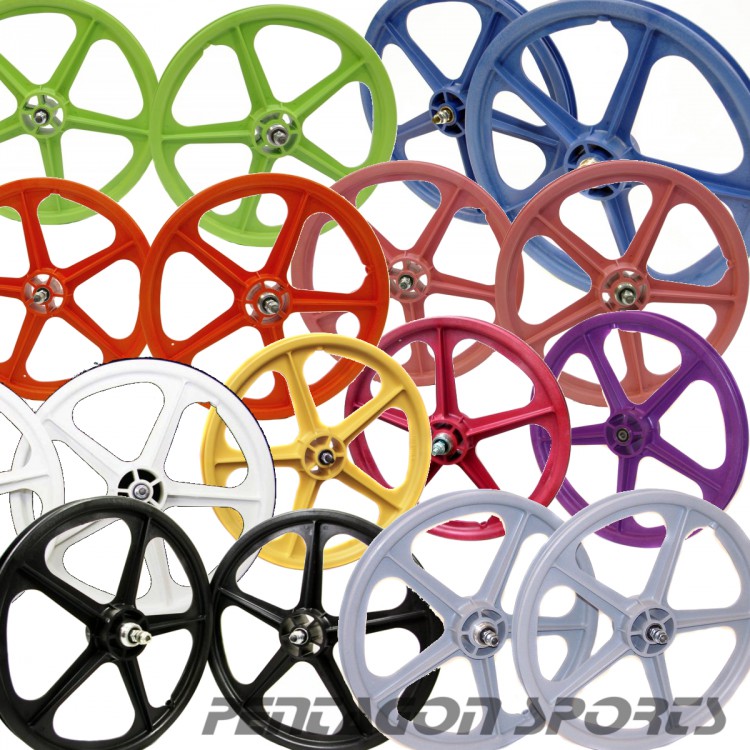 20 Zoll BMX Oldschool Laufrad Satz MAG Felgen Fahrrad Kult