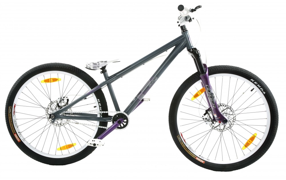26" Pro Jump Dirt Bike MTB 2 XDISC Fork Dirt Bomber 100mm Redline Score ...