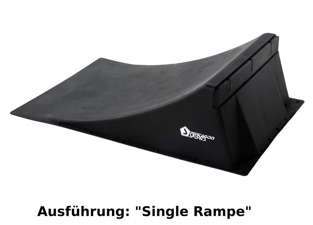 Ski Jump Ramp for BMX Skater Skateboard Rollerblades Stunt Scooter Jump