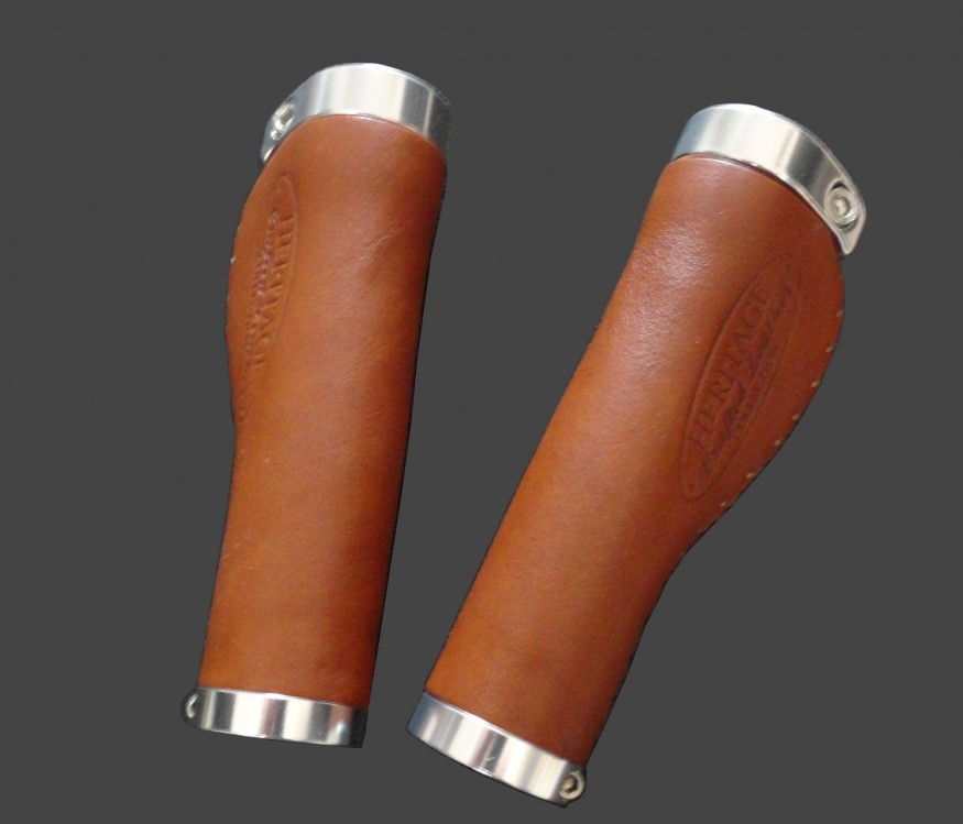 Echt Leder ergonomisch Fahrrad Griffe Fahrradgriffe
